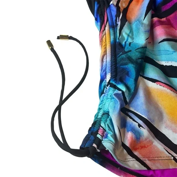 La Blanca Women’s Standard Bandeau Tankini Top, Size 14 - Picture 3 of 9